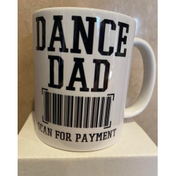 copy of Dance Dad Scan For Payment Mug