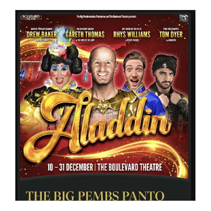Aladdin 2025 Panto Hoodie