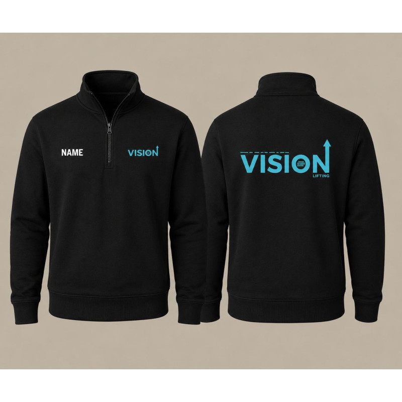 Vision Arts 1/4 Zip Sweatshirt
